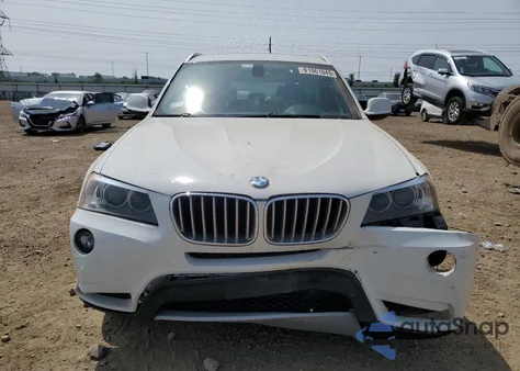 2012 BMW X3 xDrive28I z USA, uszkodzony, nr VIN 5UXWX5C55CL726383